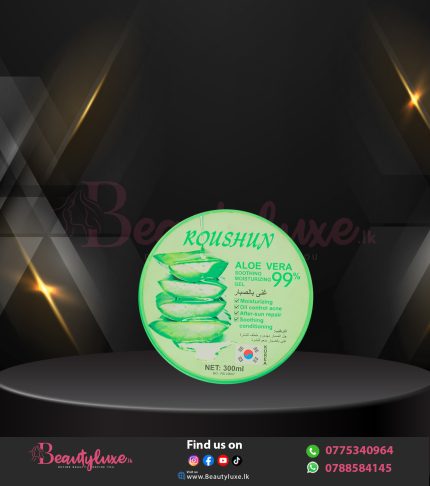 Roushun Aloe Vera Soothing Moisturizing Gel 99% 300ml